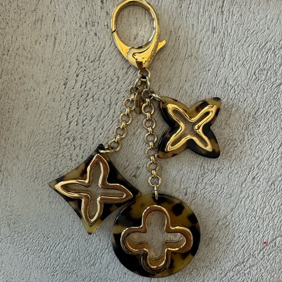 Louis Vuitton Tortoise Shell Bag Charm - Picture 2 of 2